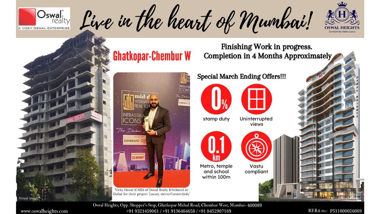Oswal Heights project of Oswal Realty