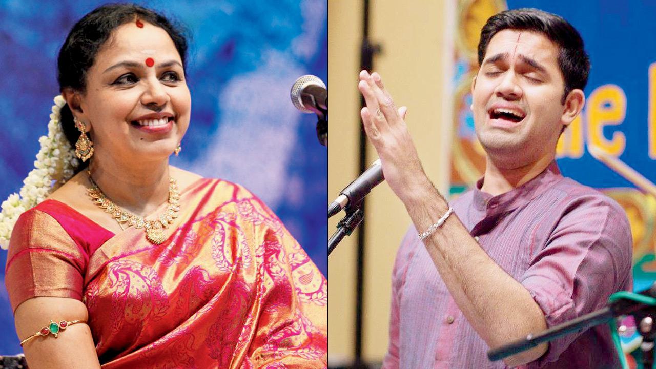 Performers include Sudha Ragunathan and Ashwath Narayanan
