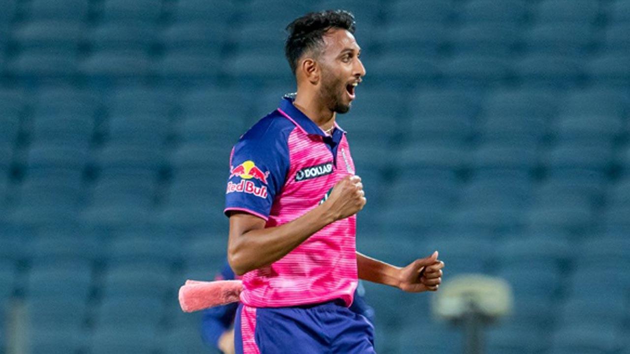 IPL 2022: Prasidh Krishna feels bowling at hard lengths helped him in clash against SRH