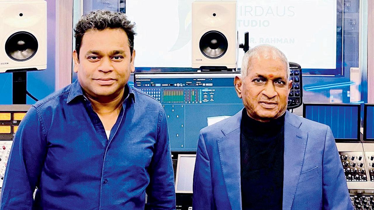  AR Rahman and Ilaiyaraaja 