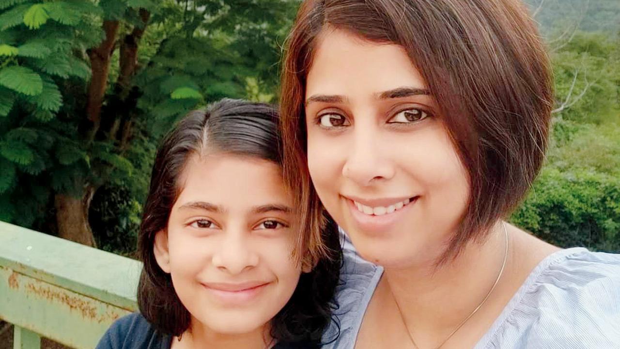 Ritu Gorai and her daughter Sara