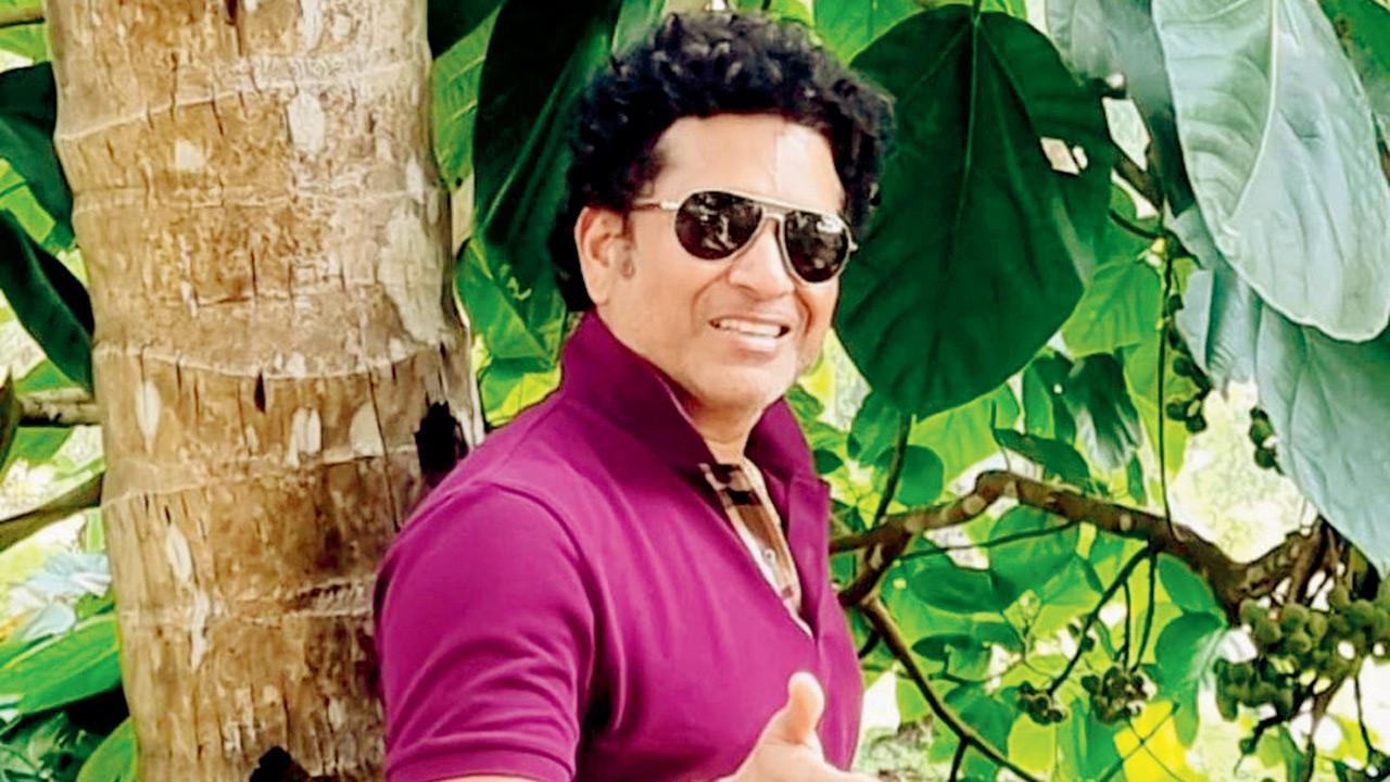Sachin chills in Goa