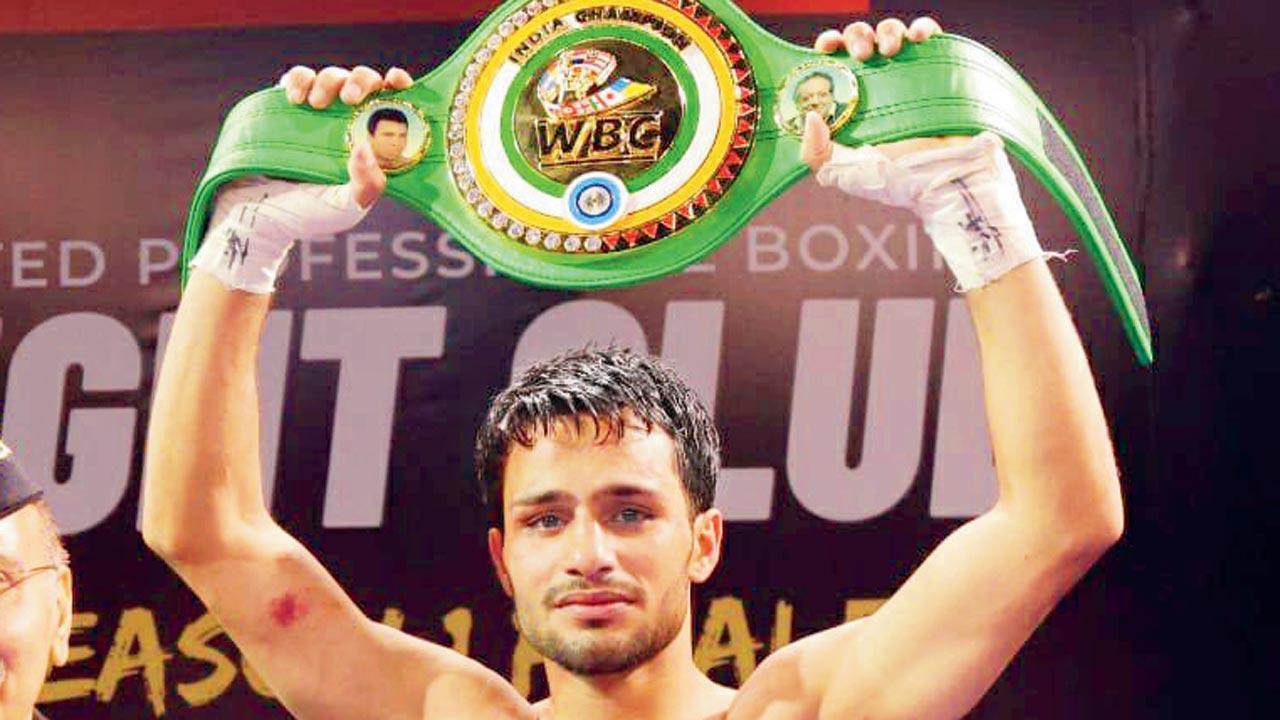 Satnam wins WBC India featherweight title