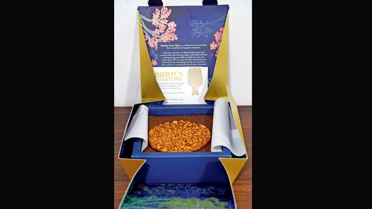 Bombay’s three-layer chocolate fudge. Pics/Nimesh Dave