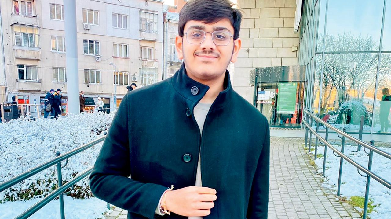 Poojan Thaker crossed over to Poland on Tuesday, said his mother