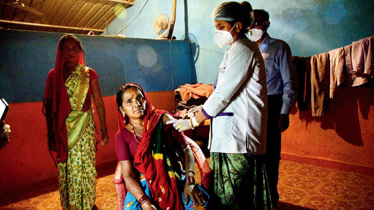 After-dark effort to vax Adivasis