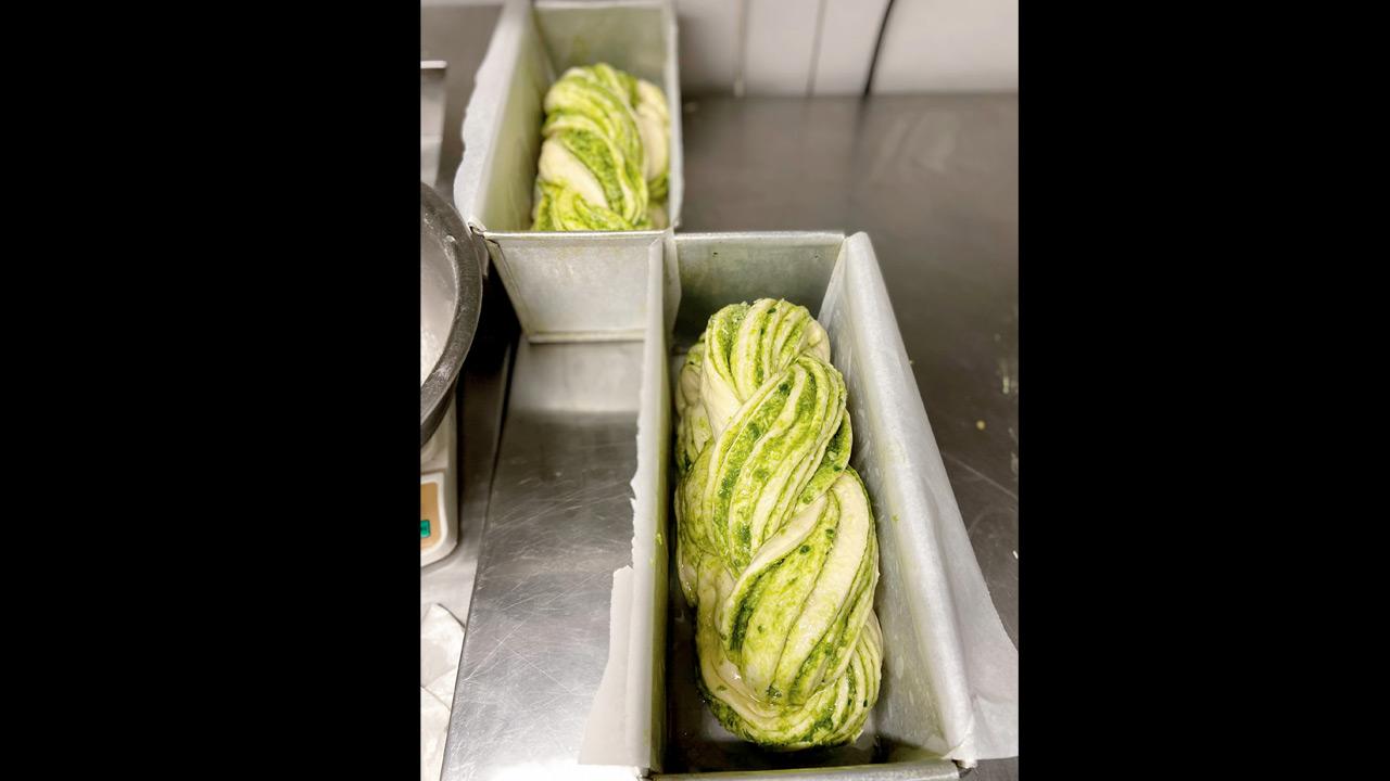 Thecha babka dough at Goan eatery O Pedro, BKC