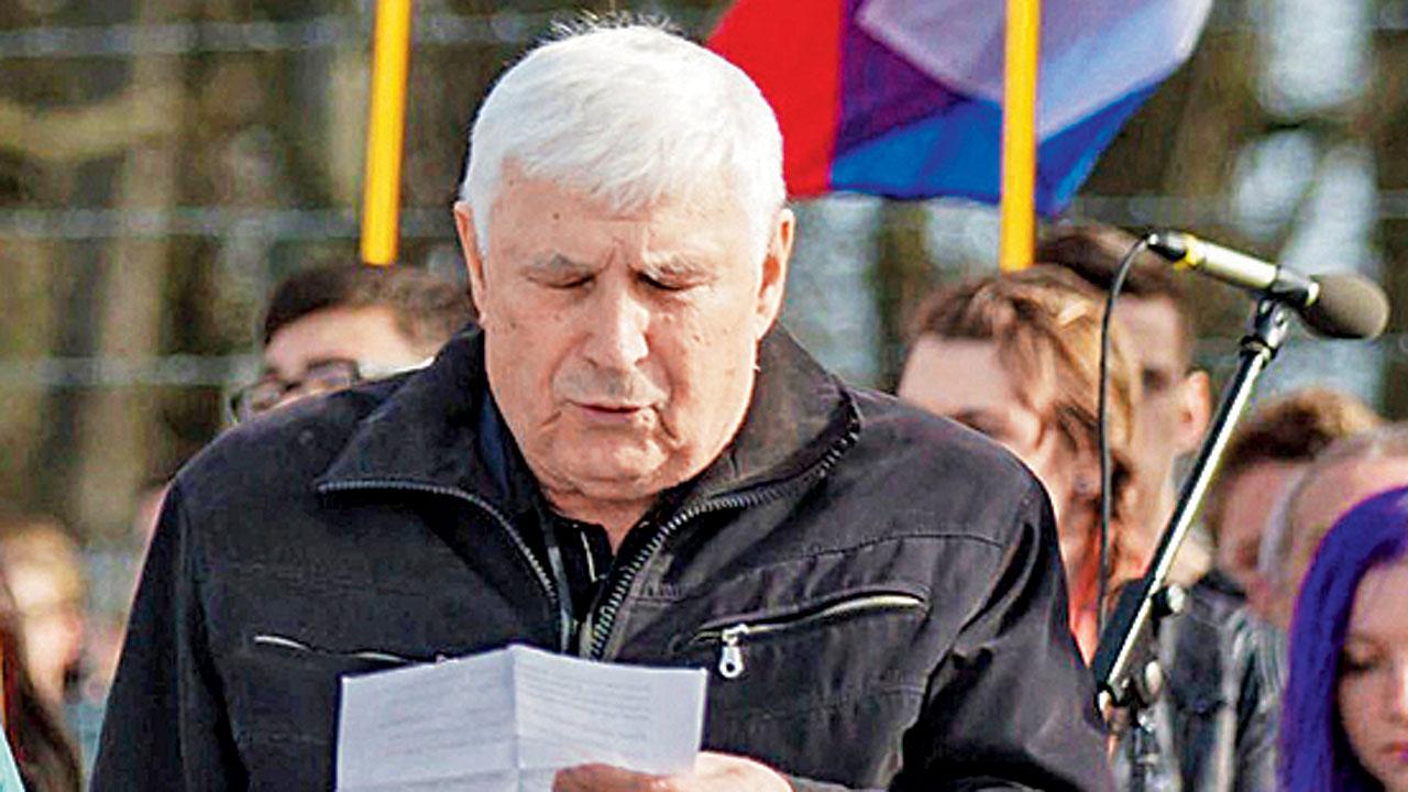 Boris Romanchenko. Pic/AFP