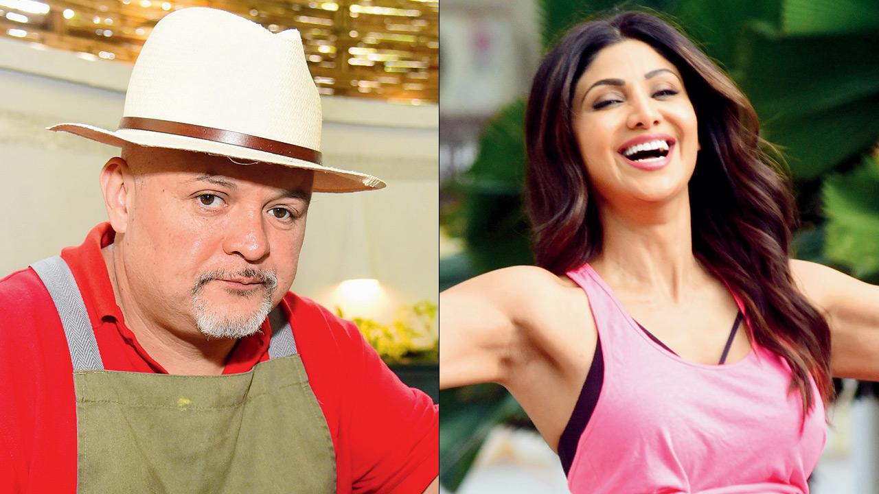 Shilpa Shetty and Victor Murguia
