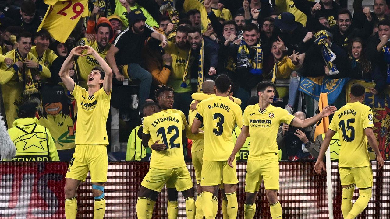 UEFA Champions League: Villarreal stun Juventus to enter quarterfinals
