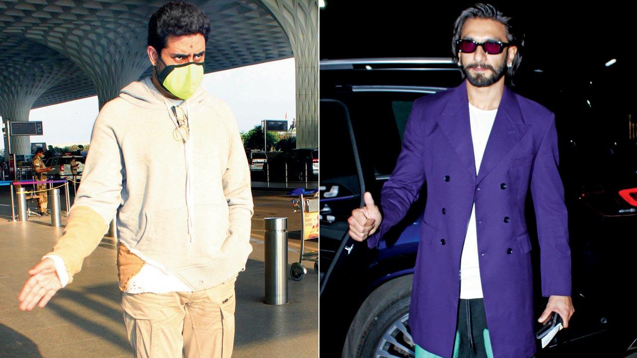 Abhishek Bachchan and Ranveer Singh