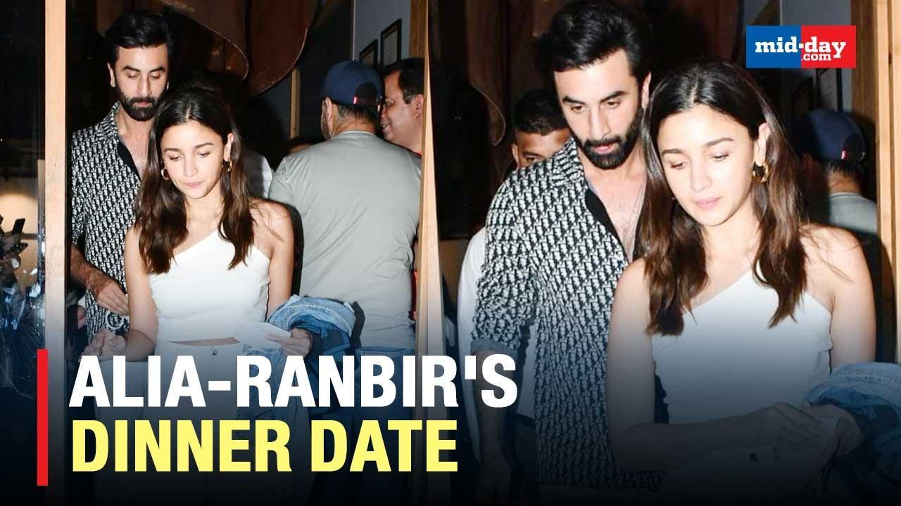 Alia-Ranbir's Dinner Date: Alia Can’t Stop Smiling As Ranbir Turns Protective