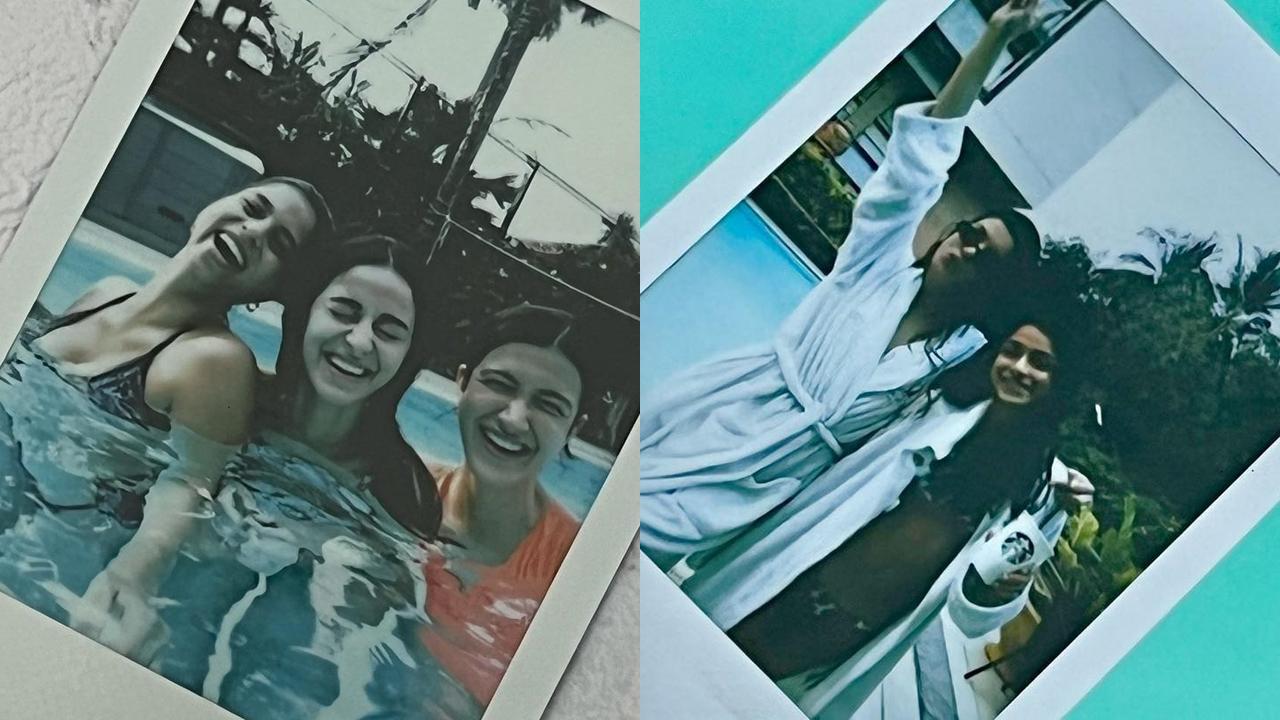Shanaya Kapoor enjoys pool day with Ananya Panday and Suhana Khan