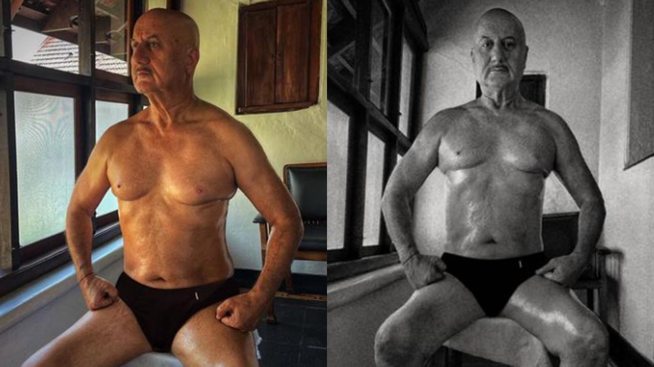 Anupam Kher turns 67: Veteran Bollywood actor gives a glimpse of his toned body