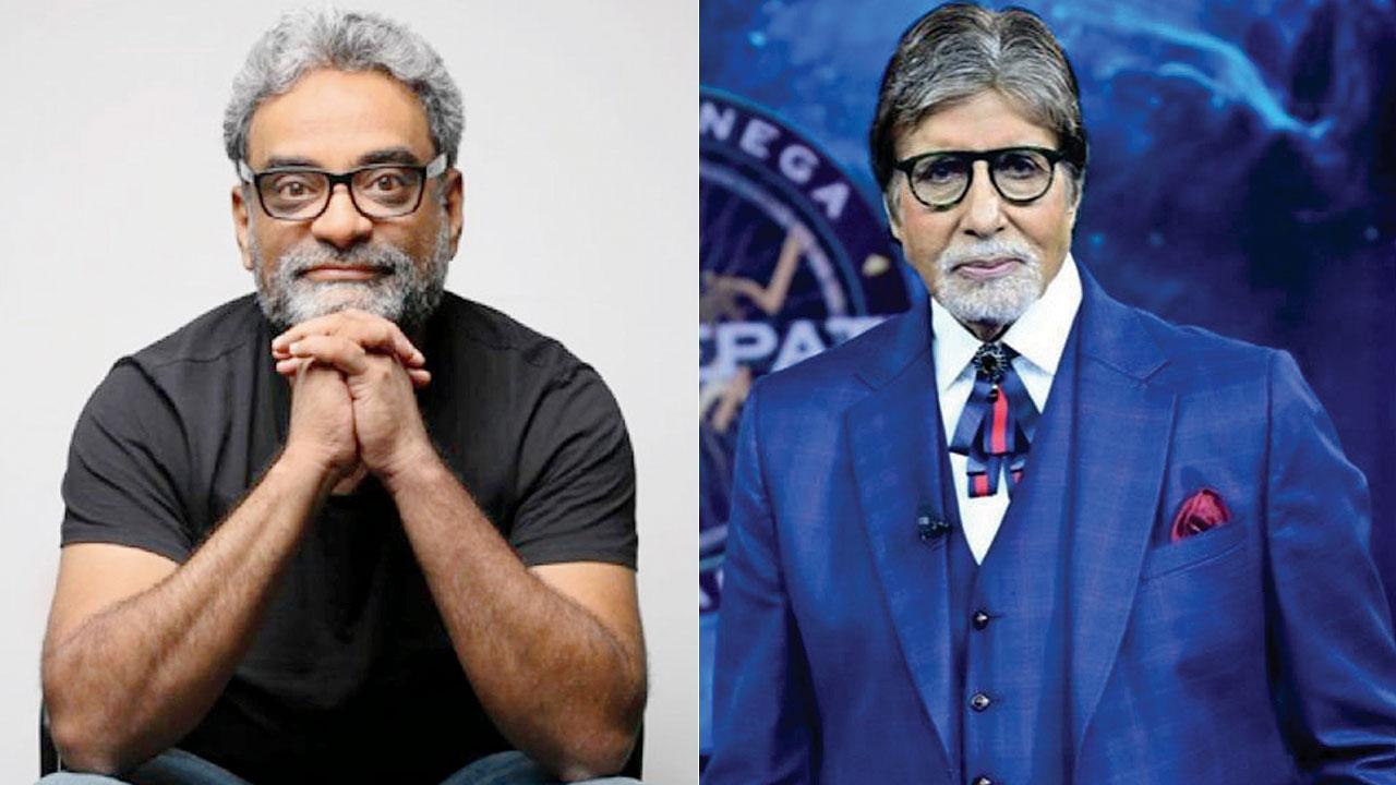 R Balki and Amitabh Bachchan