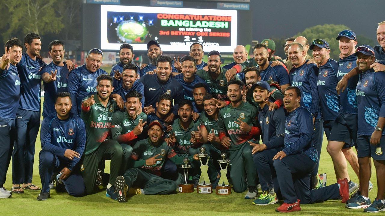 Bangladesh register historic ODI series win in South Africa