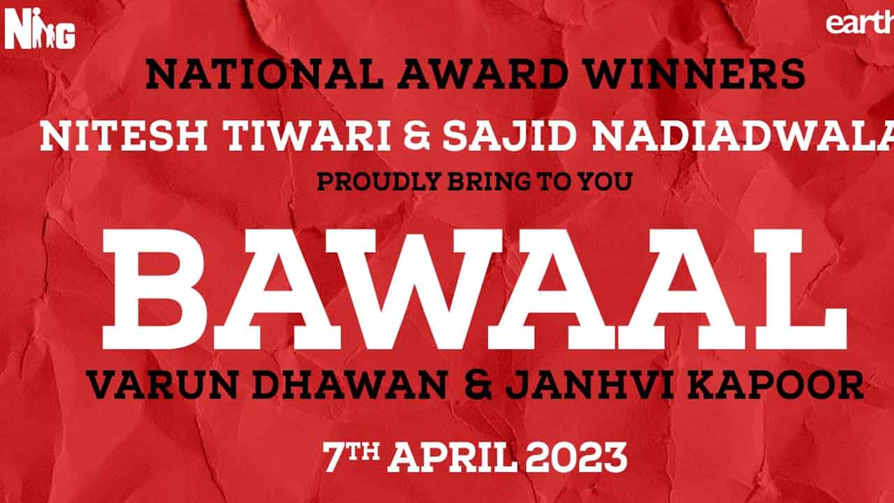 Bollywood stars Varun Dhawan and Janhvi Kapoor are coming together for their next project titled 'Bawaal'. The film will be directed by the National Award winning filmmaker Nitesh Tiwari, who has earlier directed films like 'Chillar Party', 'Dangal' and 'Chhichhore'. Read the full story here