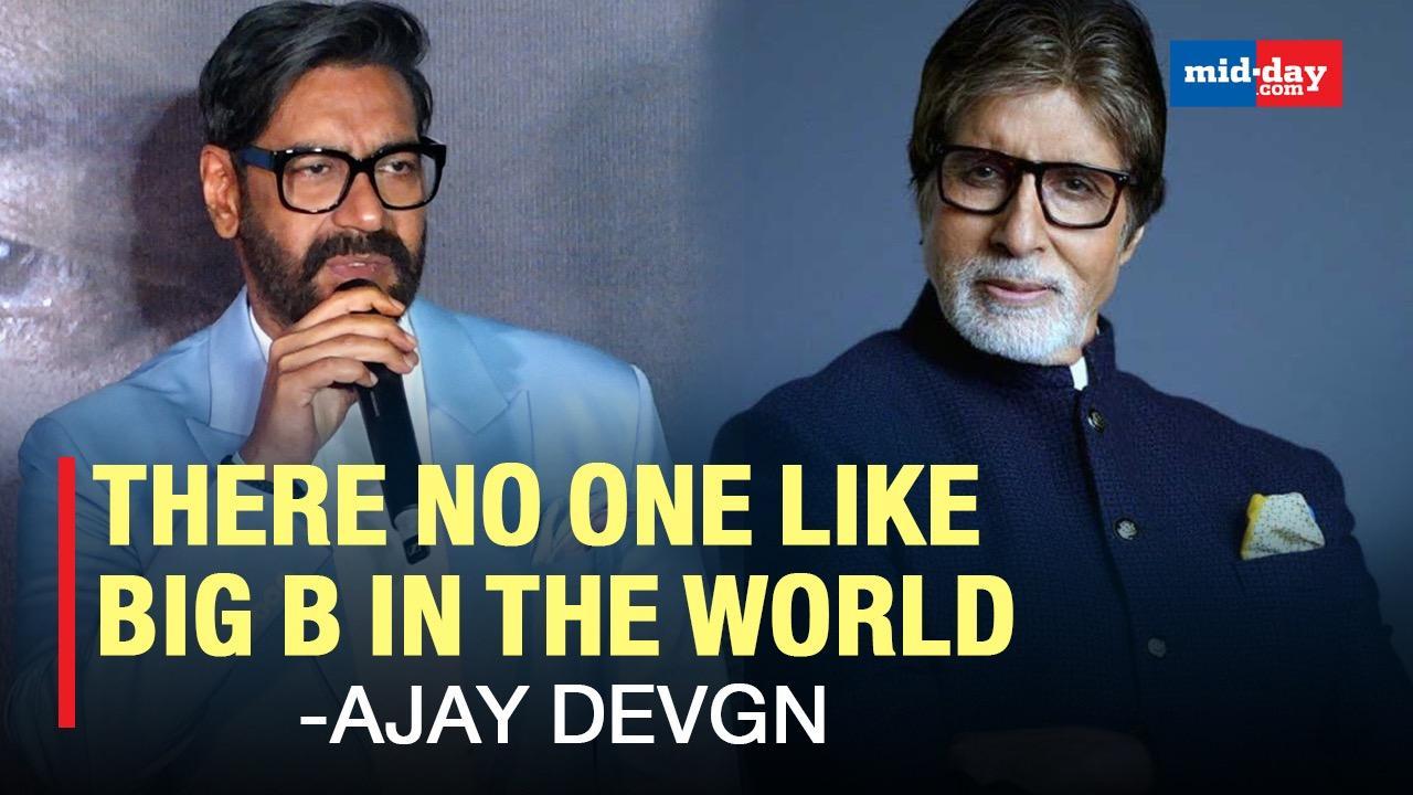  Ajay Devgn Talks About Directing Amitabh Bachchan In 'Runway 34'