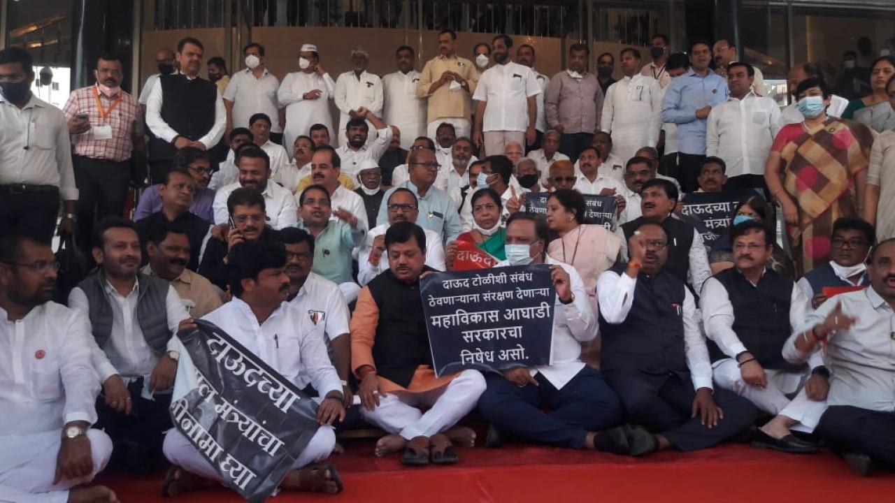 Maharashtra Assembly adjourned after uproar as BJP raises issue of OBC quota, seeks Malik's resignation