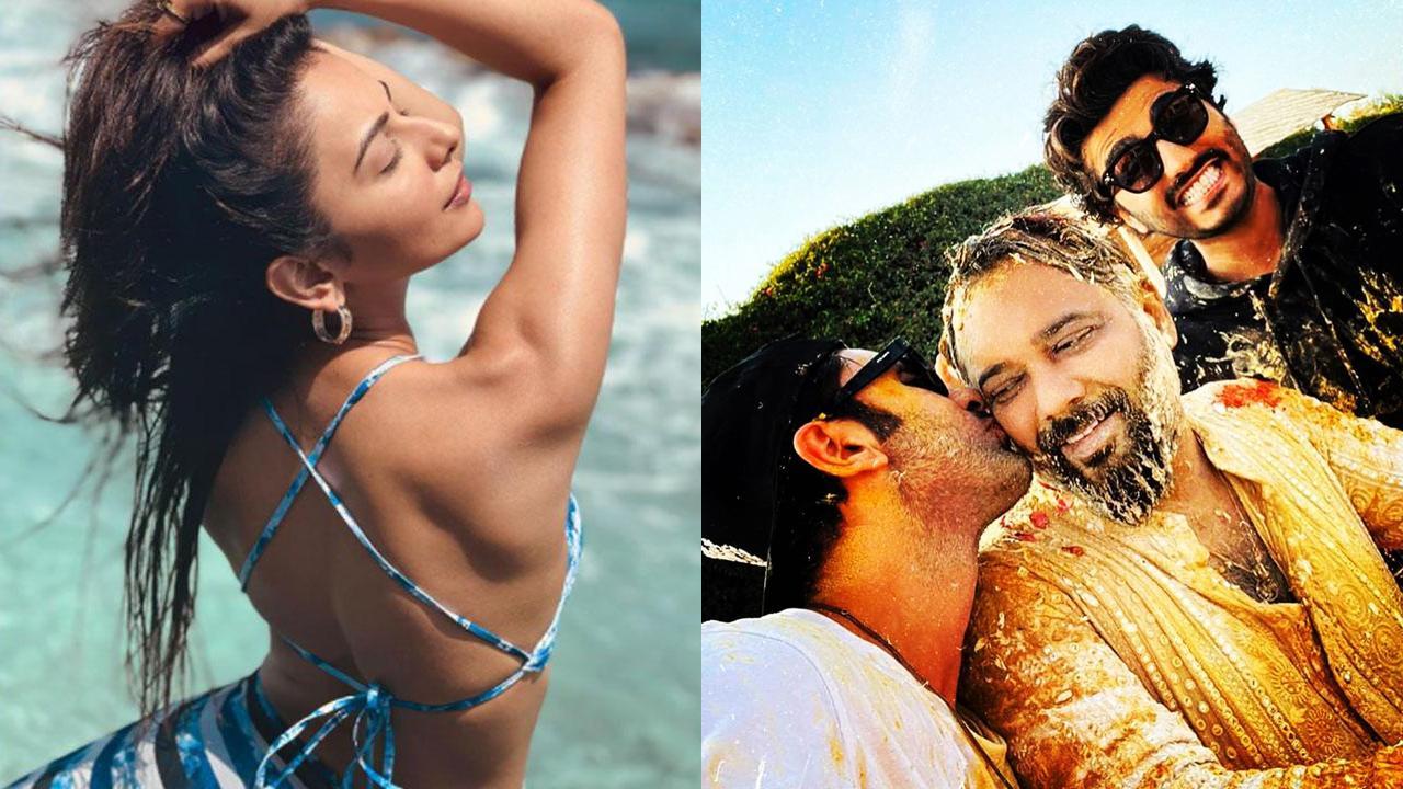 Rakul Preet Singh Hot Sex - Bollywood Top Stories: Rakul Preet Singh's Maldivian vacation; Ranbir  Kapoor kisses Luv Ranjan