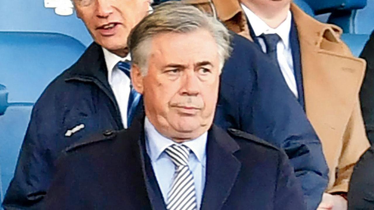 Real Madrid boss Ancelotti