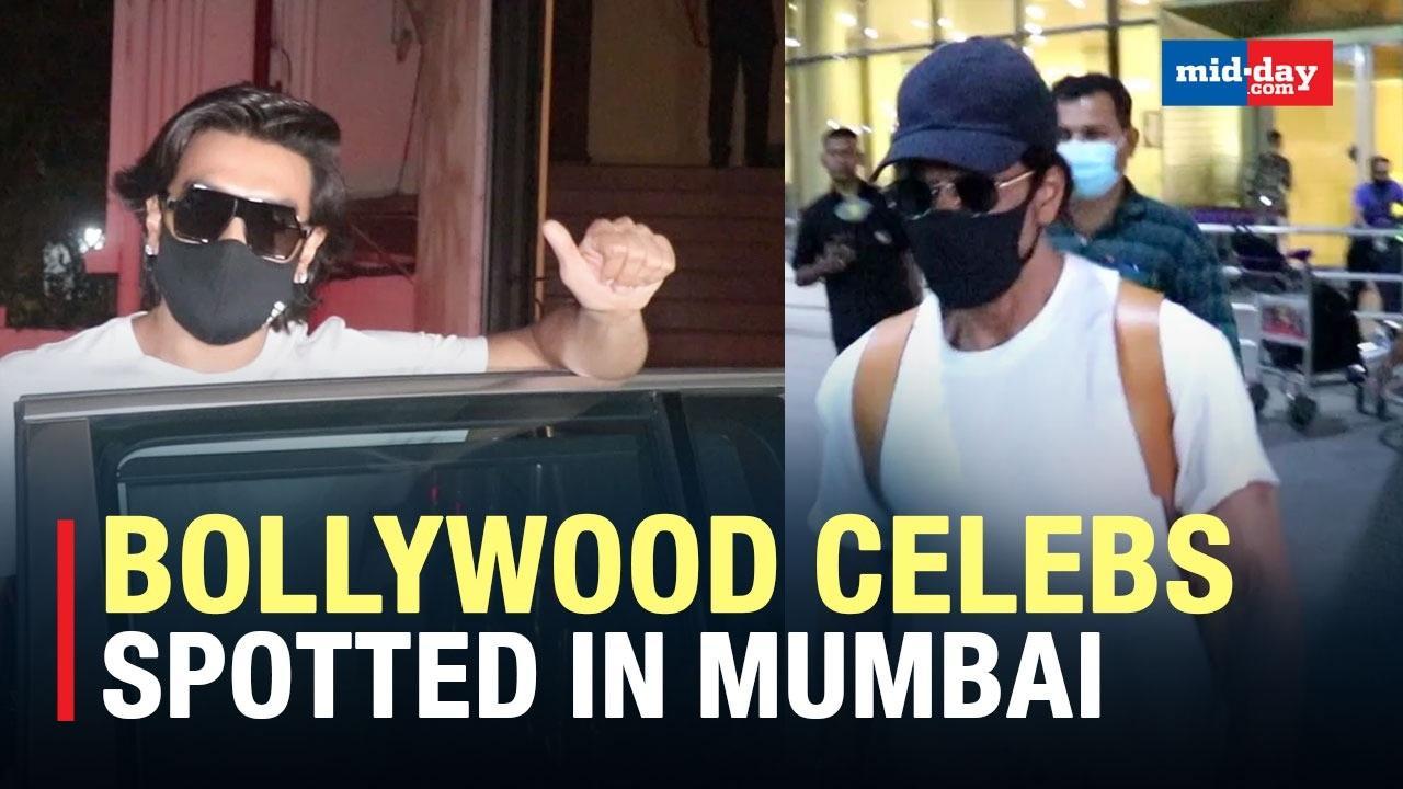 SRK, Ranveer Singh And Other B-town Celebs Spotted In Mumbai