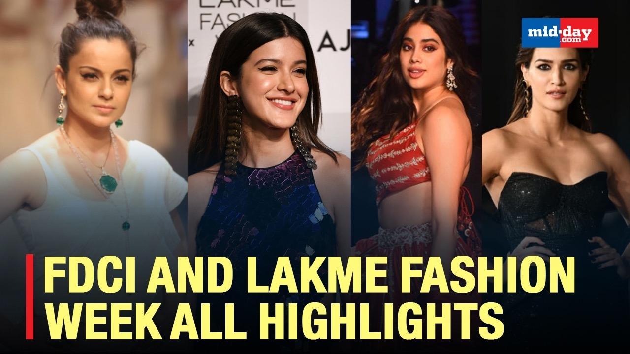 Celebrities Heat Up The Ramp At The FDCI And Lakme Fashion Week 2022