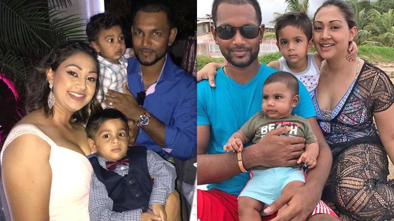 Denesh Ramdin is loving family life with wife Janelle Mohess and kids