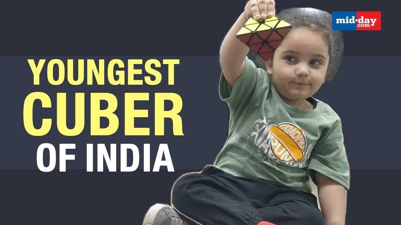 Three-Year-Old Rachhit Kalra Becomes The Youngest Cuber Of India