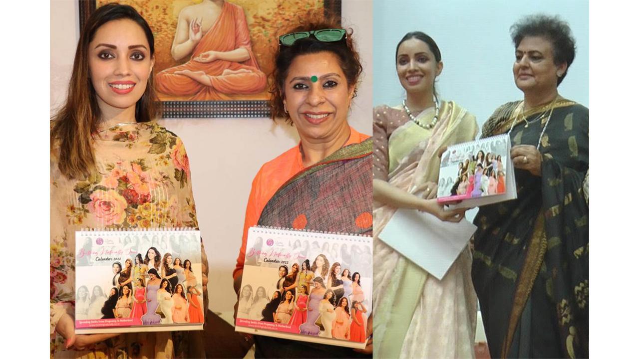 Dr. Mahima Bakshi launched her 'BIRTHING NATURALLY QUEEN Calendar 2022'