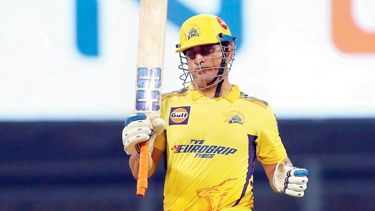 IPL 2022 CSK vs KKR: MS Dhoni checks in with 50