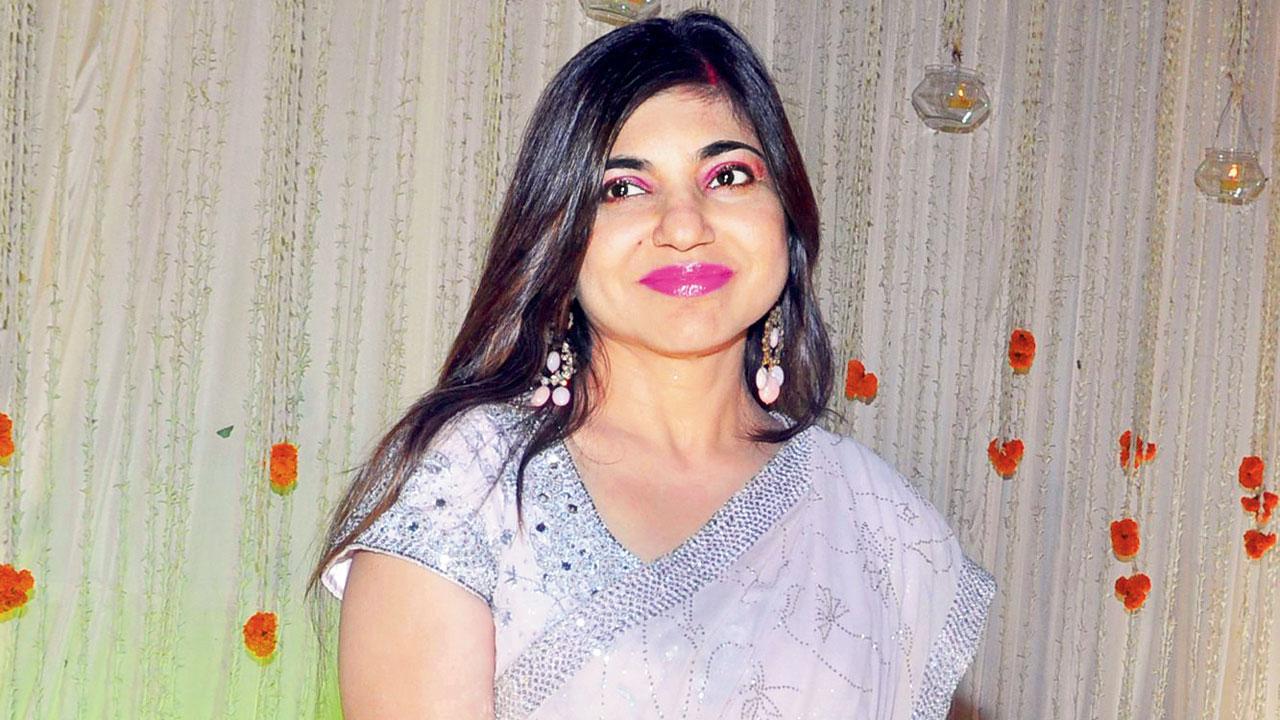 Alka Yagnik, Ek do teen’s singer, recalls not understanding the lyrics at first. “I thought, this is just counting, but Laxmikant ji urged me to continue.” Pic/Getty Images