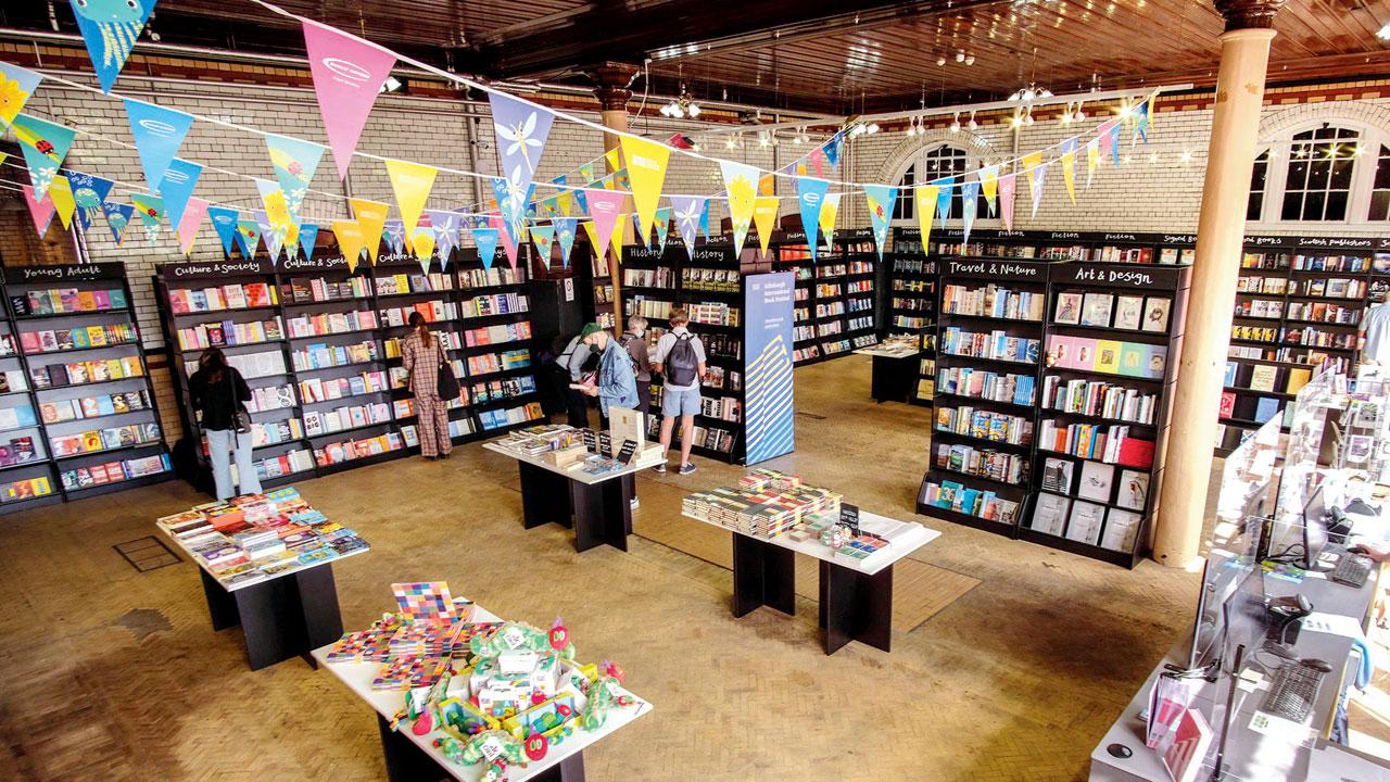 Attendees at the Edinburgh International Book Festival 