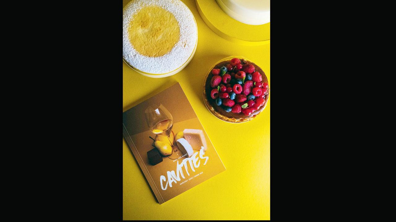The cheesecakes that are part of the project