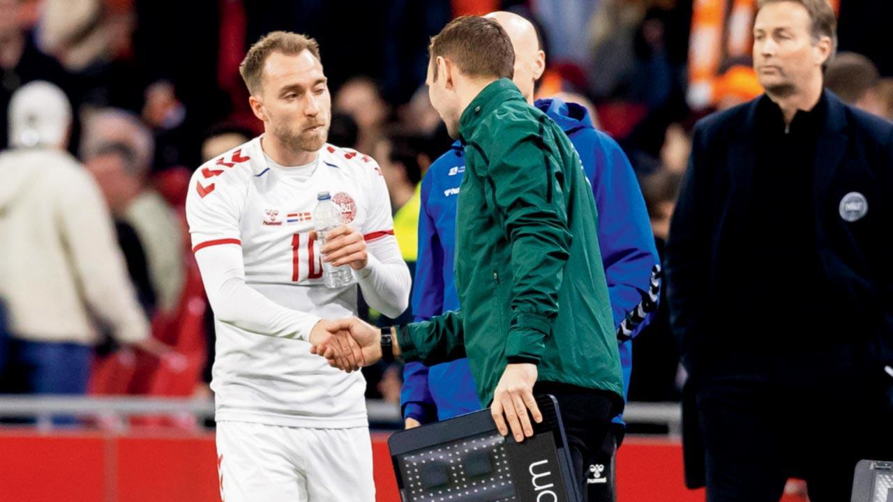 Eriksen scores, steals hearts