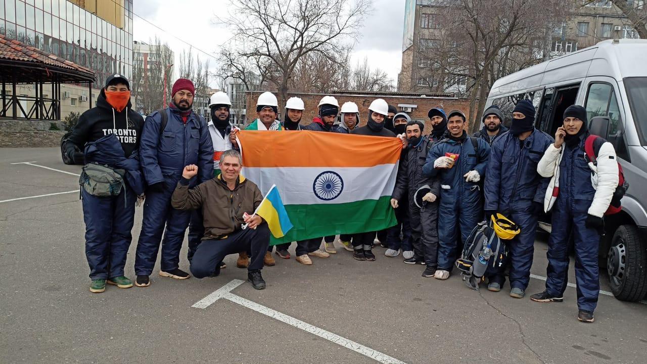Indian embassy leads safe evacuation of seafarers out of Ukraine