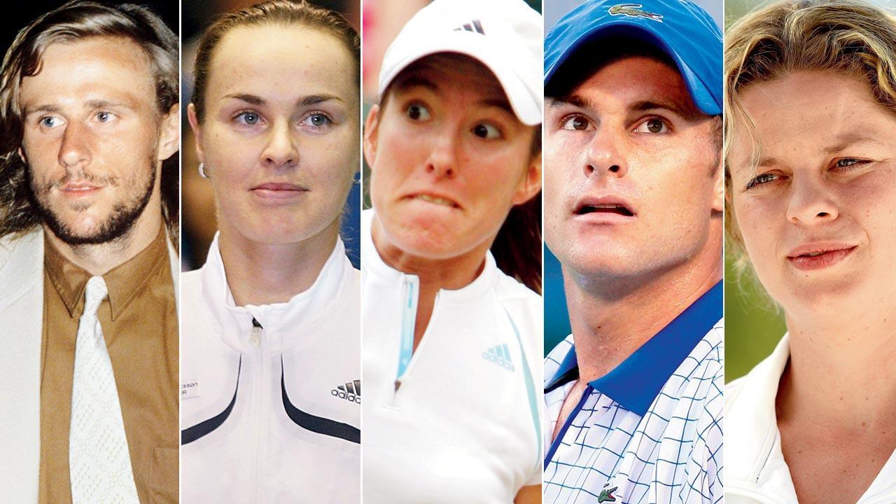 Five tennis greats who quit at the top