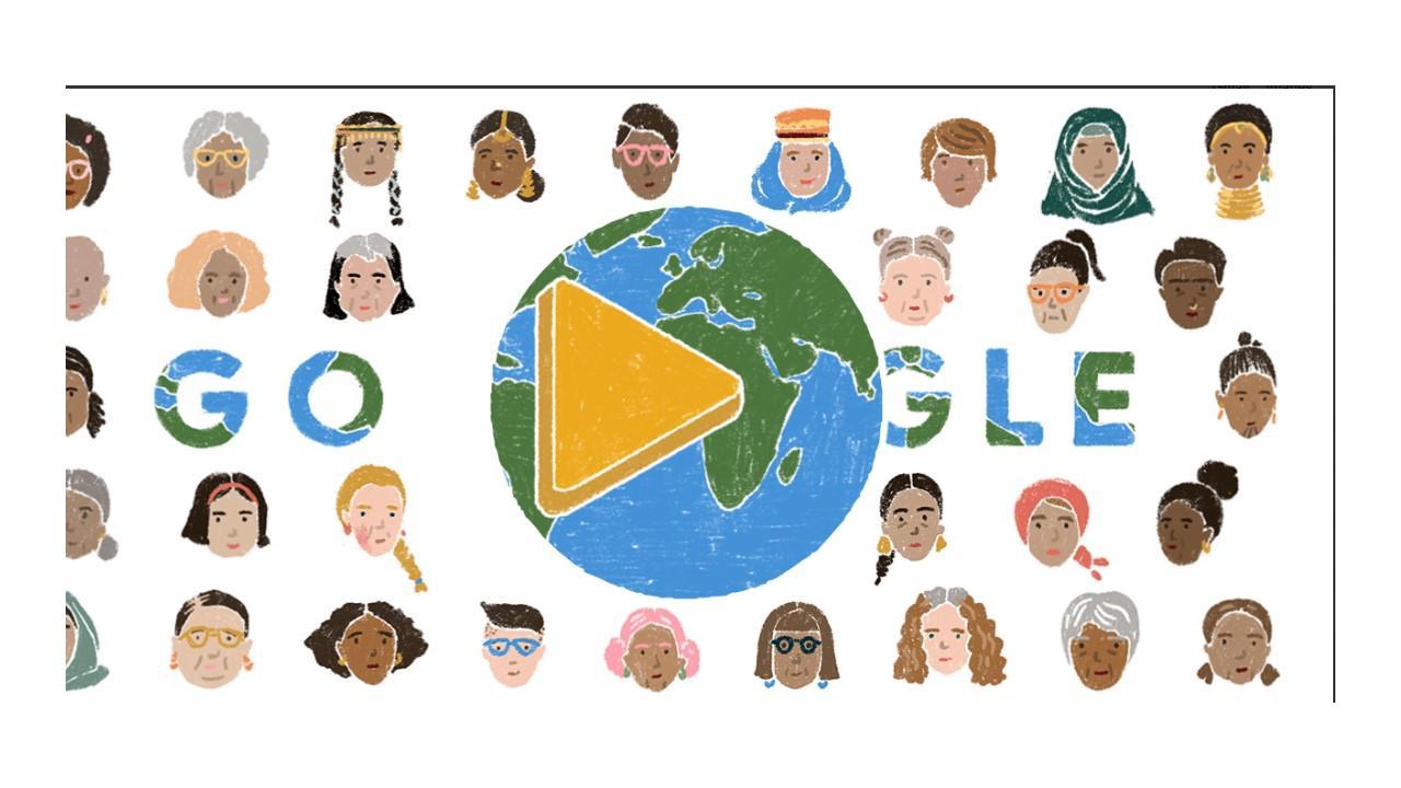 International Women's Day: Google celebrates womanhood with special Doodle