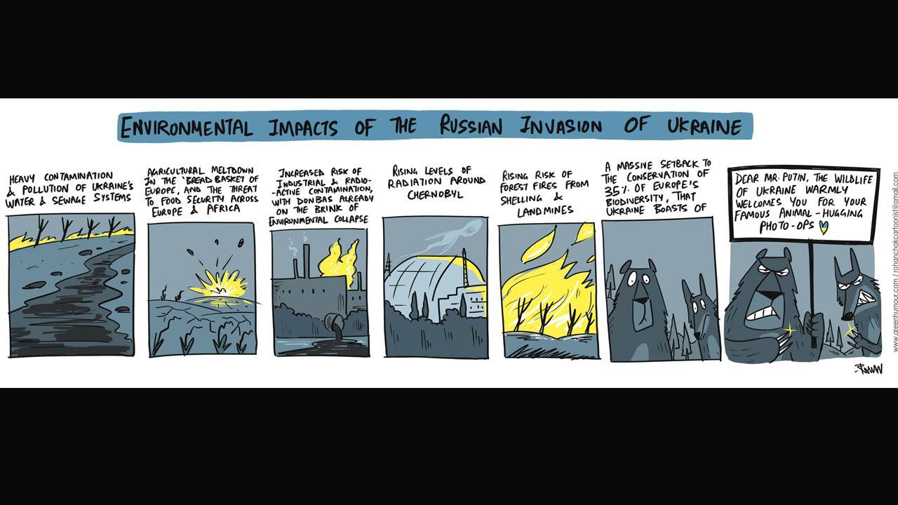 Green Humour: Comic Strip By Rohan Chakravarty