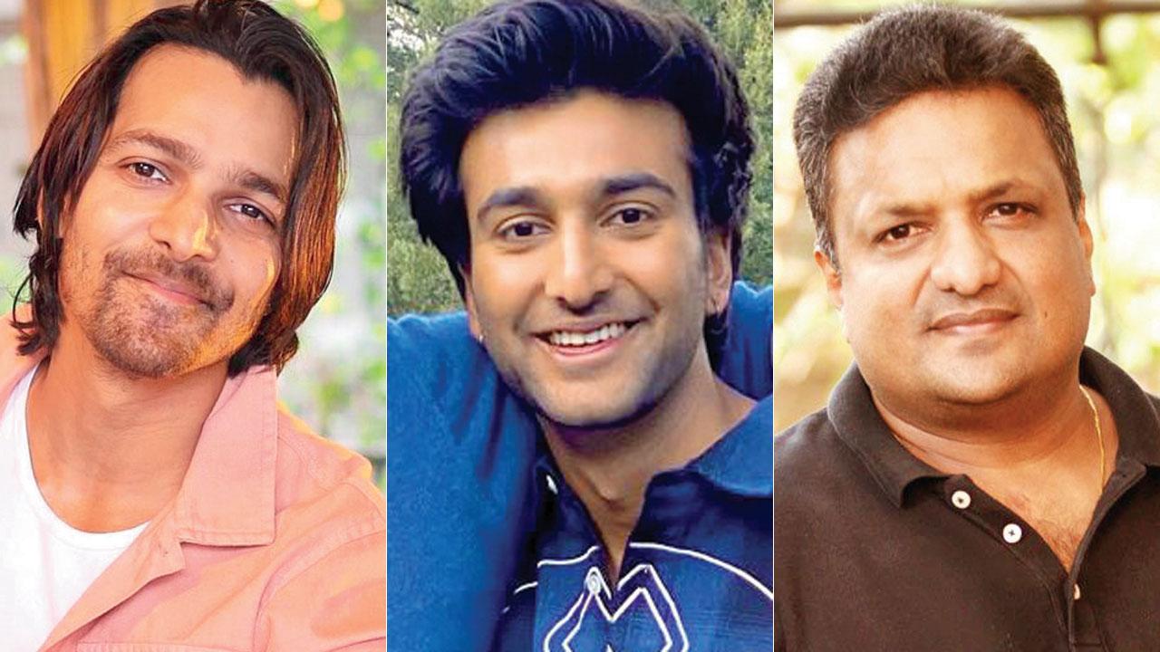 Harshvardhan Rane, Meezaan Jaaferi and Sanjay Gupta