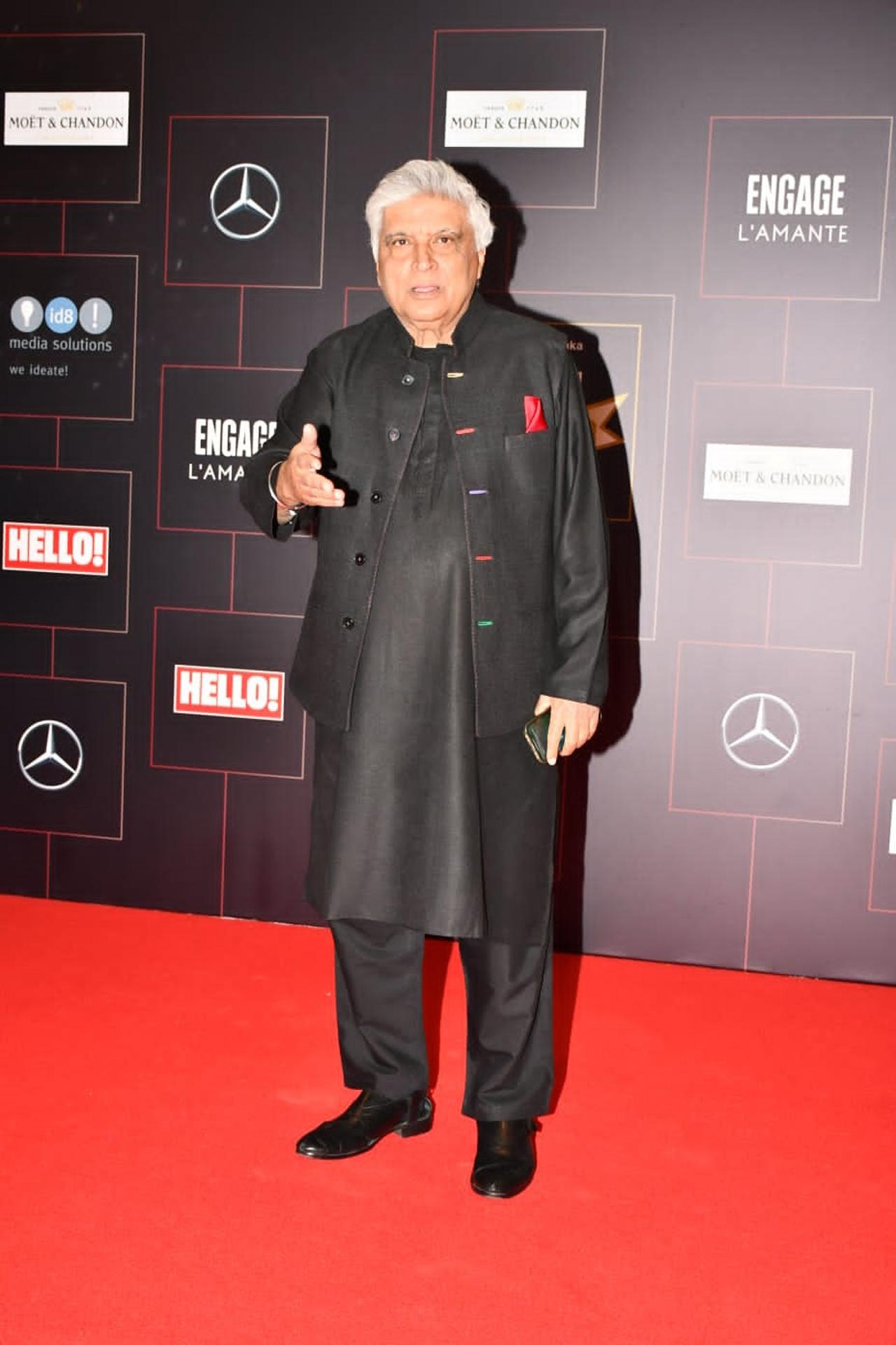 Javed Akhtar also attended the ceremony.