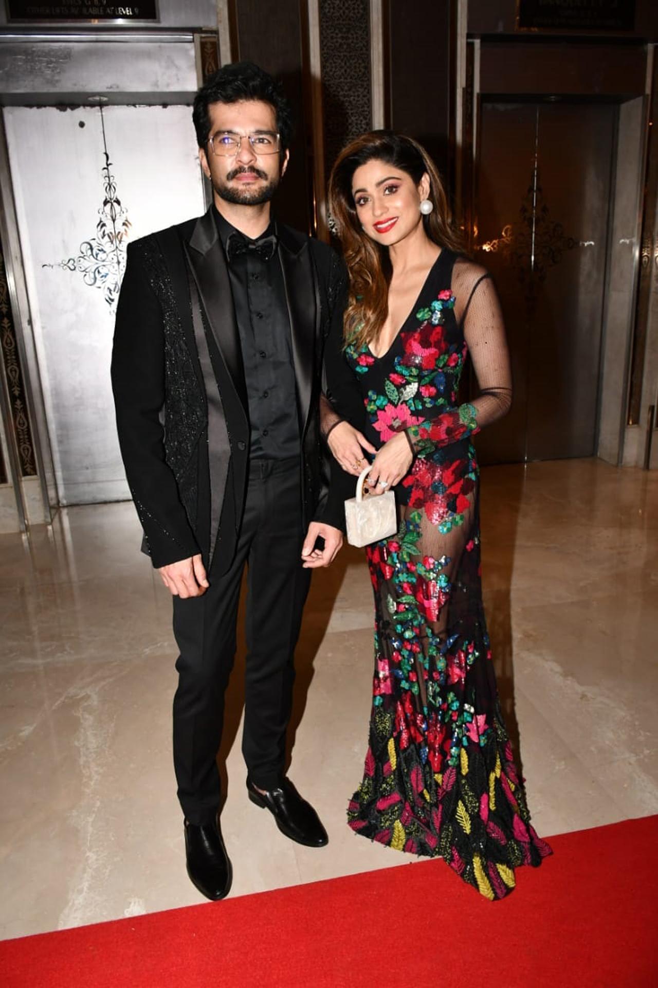 Shamita Shetty and Raqesh Bapat squashed the separation rumours by walking the red carpet event together at their classy best!
