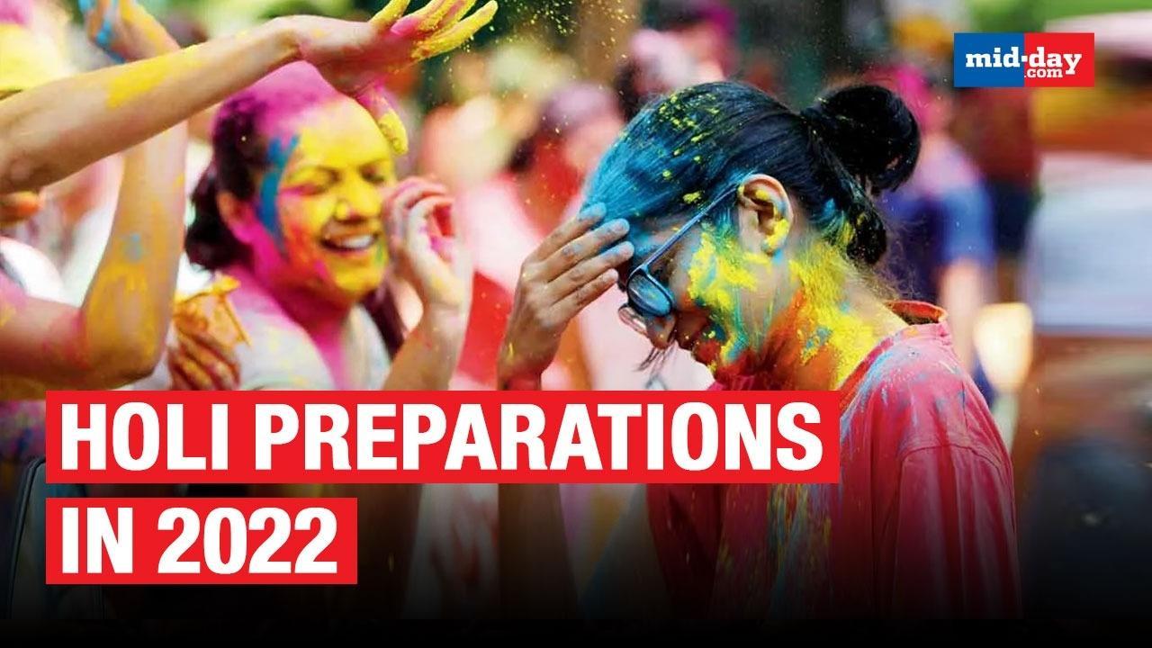 India Ready For Festival Of Colours: Holi 2022
