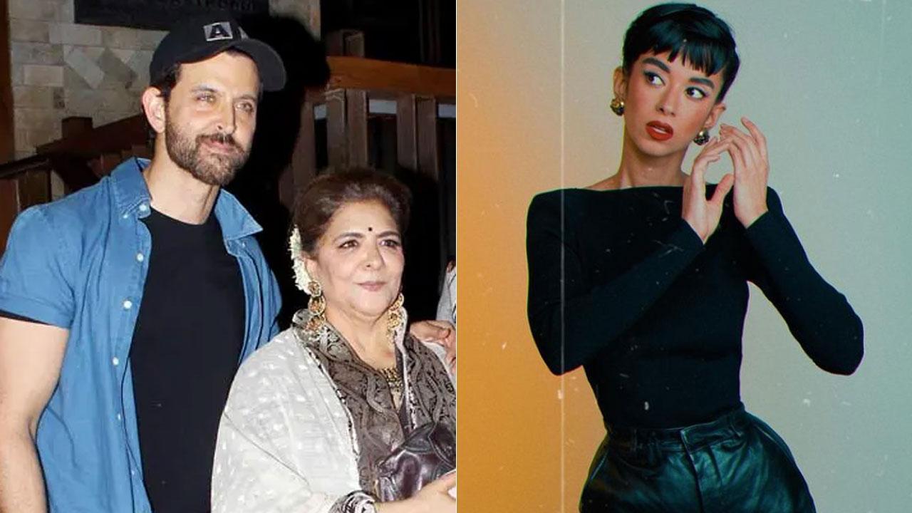 Hrithik's mother Pinkie Roshan finds his rumoured girlfriend Saba Azad too cute