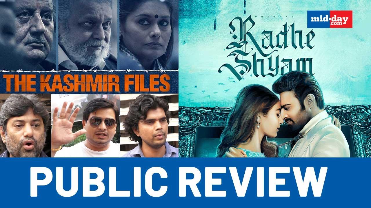Public Review of Radhe Shyam And The Kashmir Files