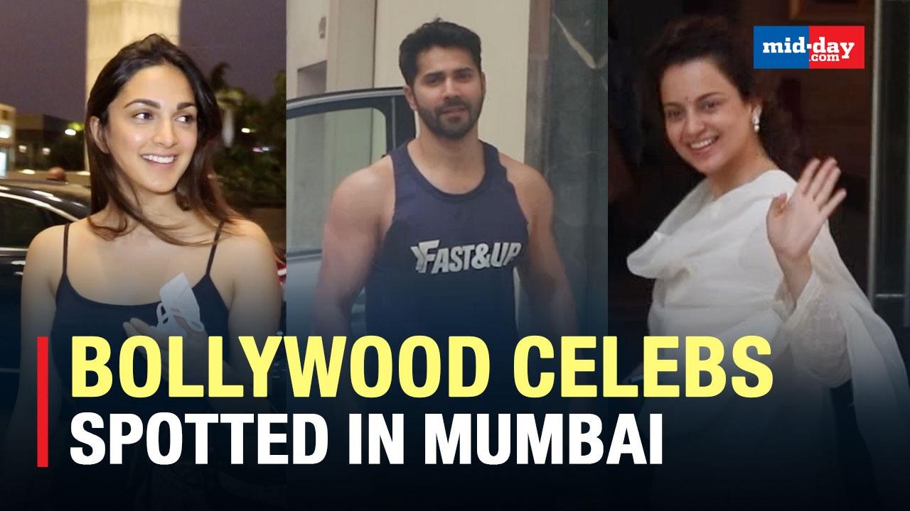 Varun Dhawan, Kiara Advani & Other B-town Celebs Spotted In Mumbai