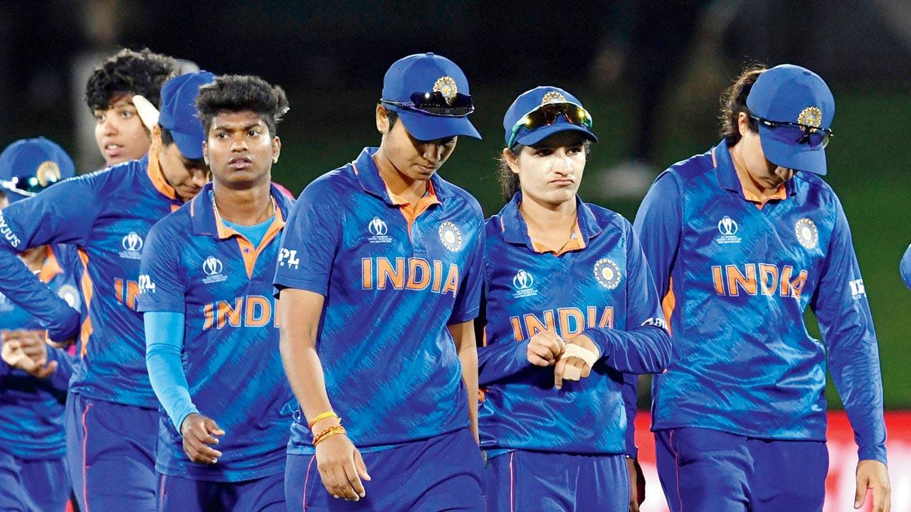 Thrilling and teary end for Indian women's cricket team