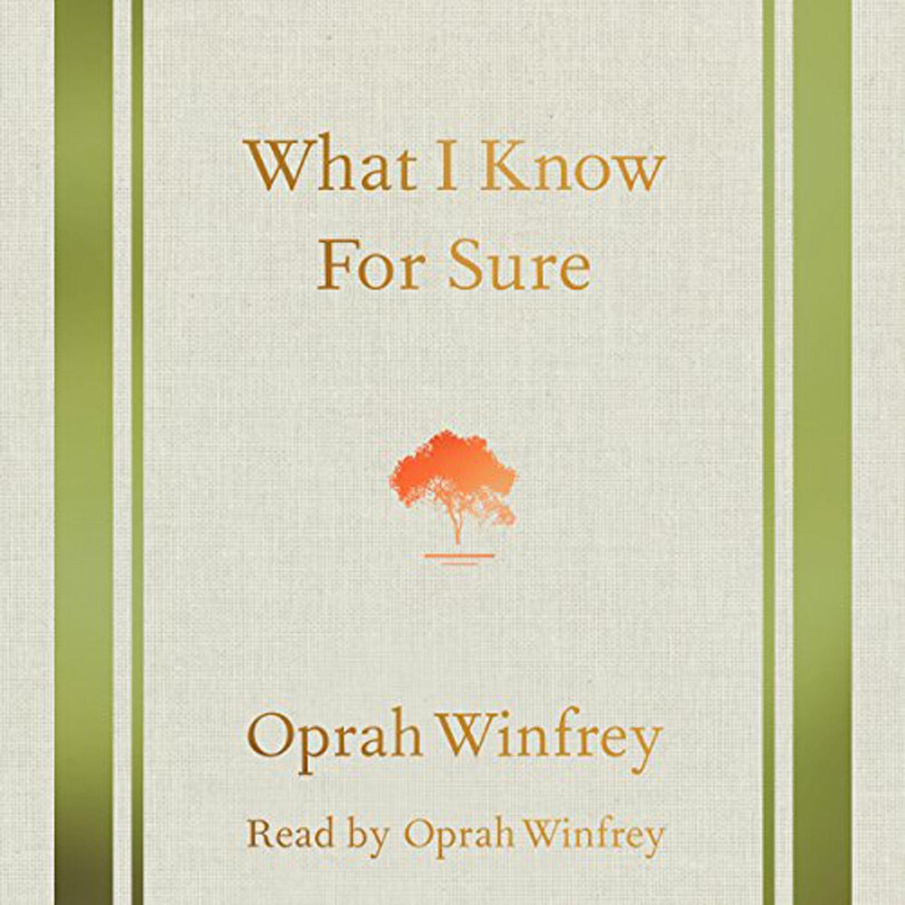Oprah Winfrey - What I Know For Sure
An American television personality, actress, entrepreneur whose syndicated daily talk show, The Oprah Winfrey Show, led her to become one of the richest and most influential women in the United States. Her memoir is beautifully packed with insights and revelations about her life. Candid, moving, exhilarating, uplifting, and dynamic, the words Oprah shares in What I Know For Sure shimmer with the sort of wisdom and truth that listeners will turn to again and again.