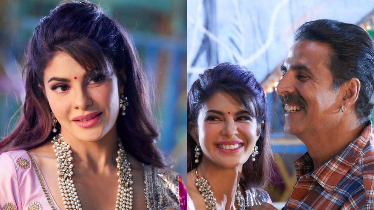Jacqueline shares unseen B-T-S stills with Akshay from Bachchhan Paandey