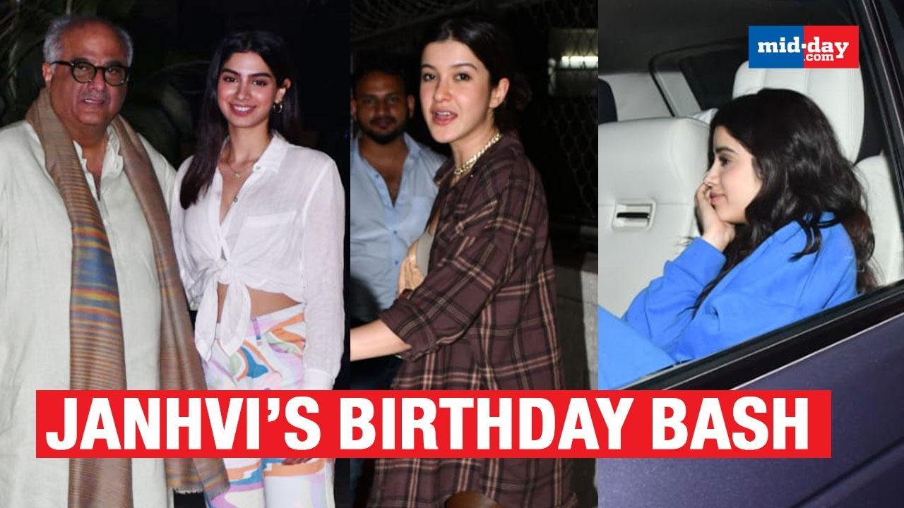Janhvi Kapoor’s Birthday Bash At Arjun Kapoor’s House